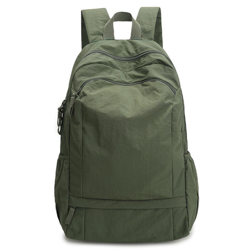 Schoolbag Fashion Trend Foldable Large Capacity Backpack Casual Simple Short Trip Storage Bag Daily Commuter Backpack