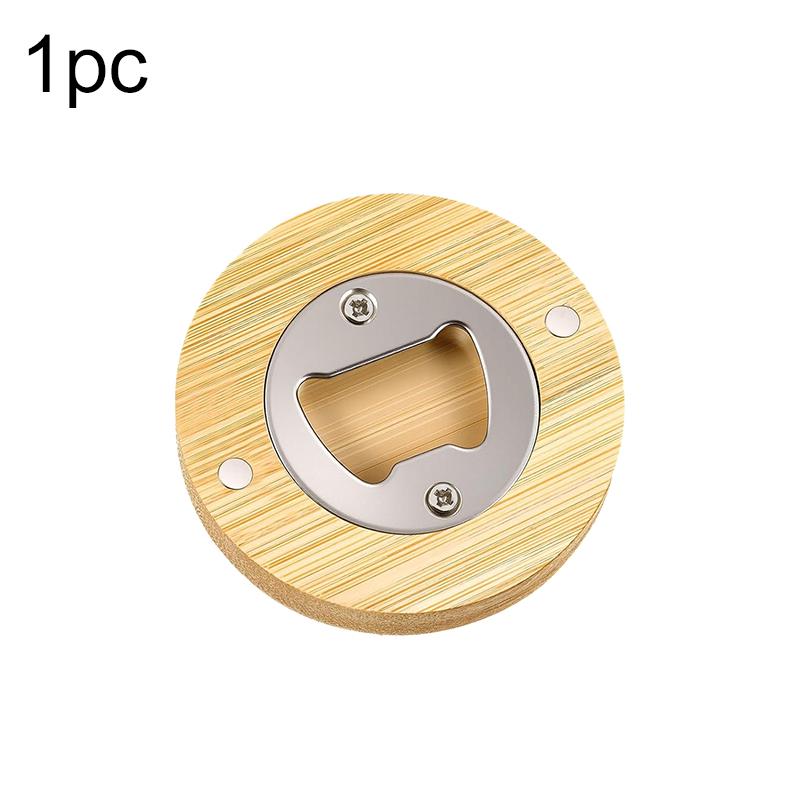 1~5pcs Bottle Opener Wooden Suitable for Bar Blank DIY Household Barware Tool Wedding Favors Bottle Opener for Guests TMZ