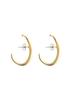 Sundaydiscoclub Twig Earrings Gold