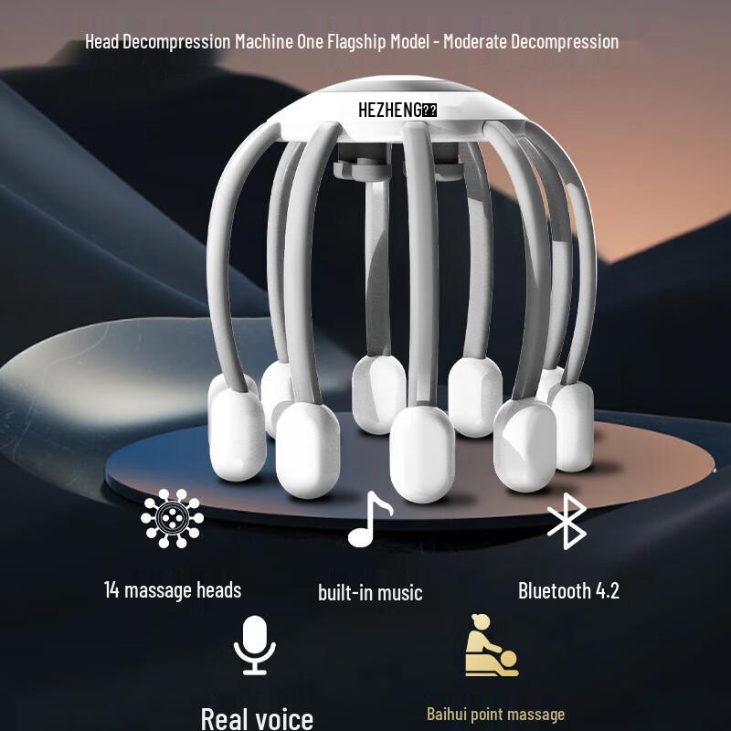 

Hezheng Wireless Portable Head Massager