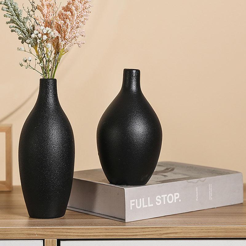 Ceramic Vase Morandi Vase Dry Flower Arranger Living Room TV Cabinet Table Decoration Ceramic Soft Decoration Home Acessories