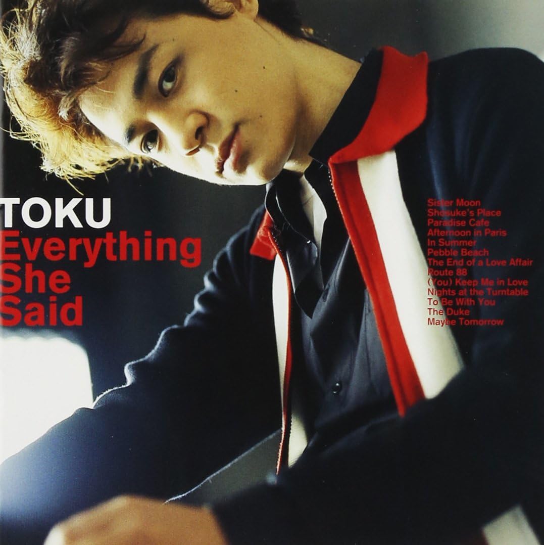 

CD TOKU - Everything She Said SRCS2176PROMO SME Records 2000 Japan ObiJazz Used