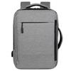 TS JYL Laptop bag,Men Simple Backpack USB Large Waterproof Oxford Laptop Bag