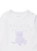 BABY Plüschtier lang PBCT259081 LAV [Gelato Pique] Einpunkt-T-Shirt