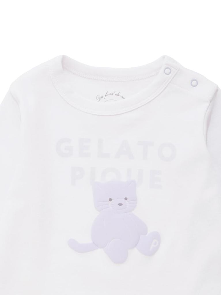 BABY Plüschtier lang PBCT259081 LAV [Gelato Pique] Einpunkt-T-Shirt