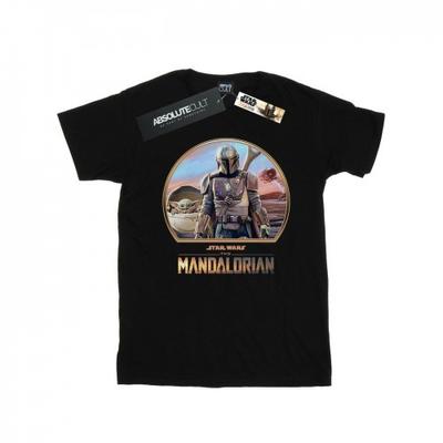 Berniukų „Mandalorian Mando And the Child“ marškinėliai