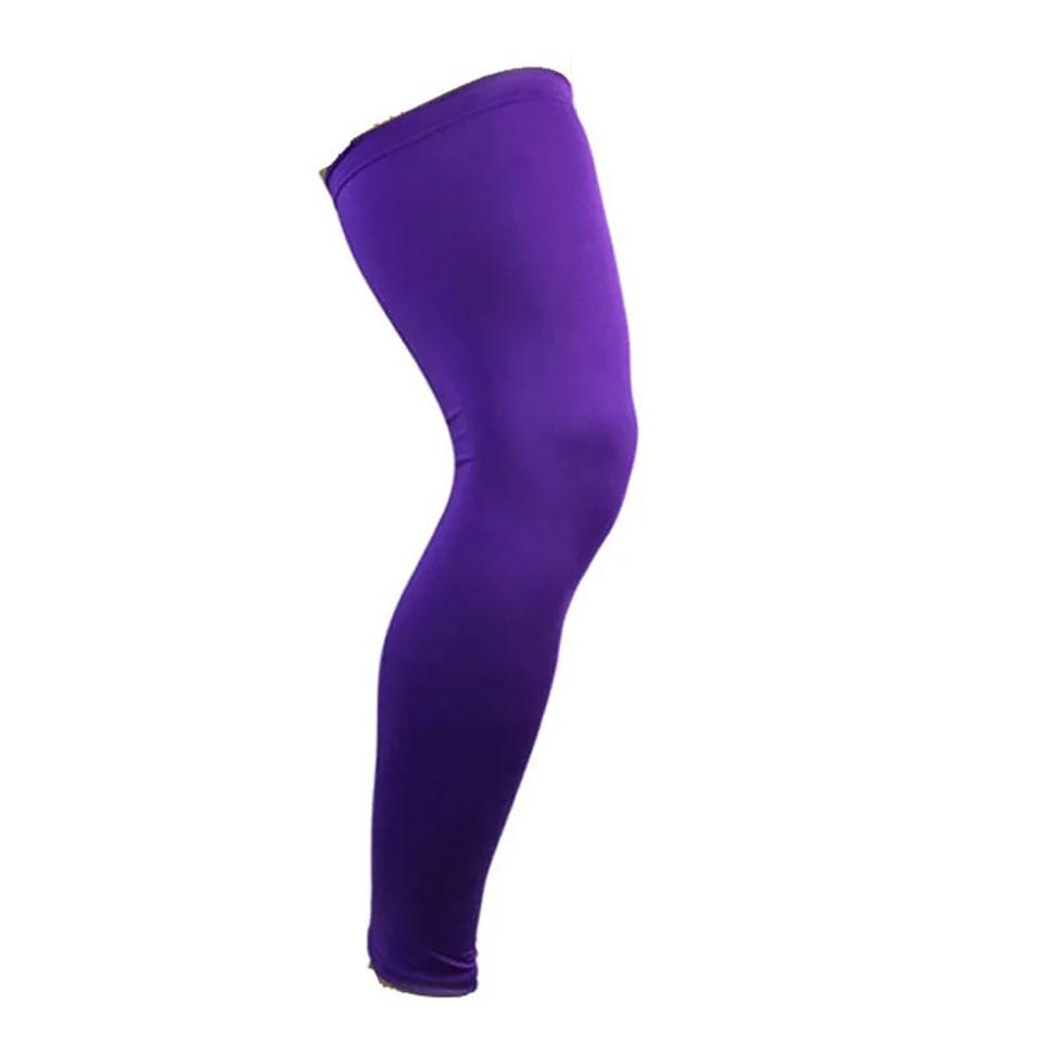 

Durable And Safe Loogdeel 1Pcs Elastic Long Knee Brace Sleeve Sports Fitness Kneepad Protective Gear Patella Knee Pad Basketball Knee Support Men M