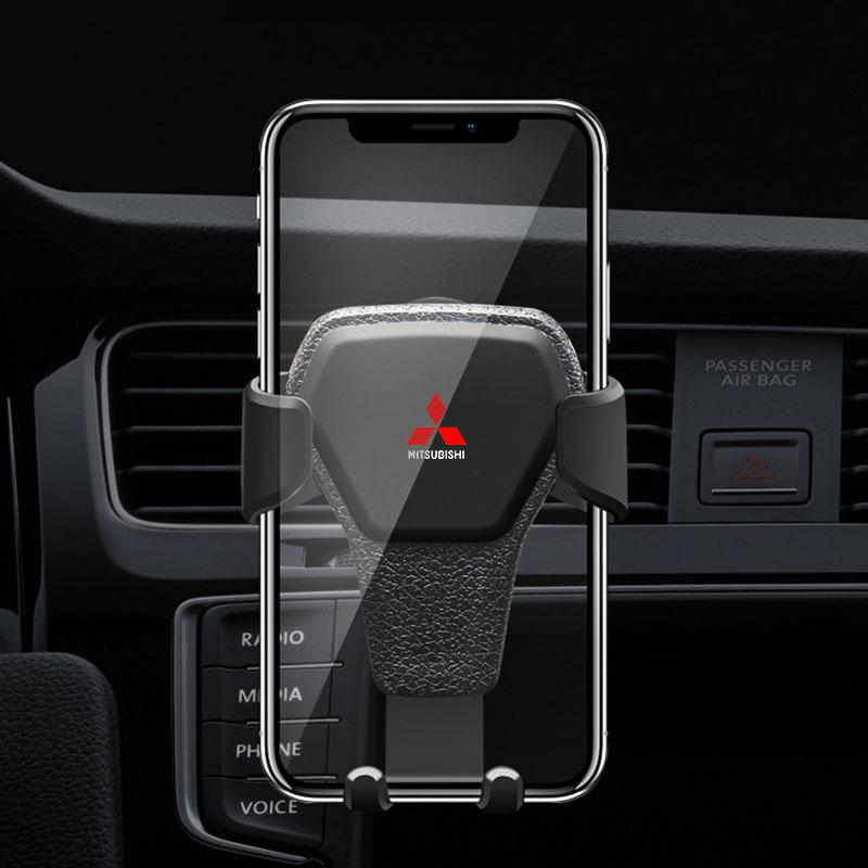 Neue Auto-spezifische Autohalterung GPS-Telefon Lüftungsklemme Installation für Mitsubishi ASX Lancer L200 Pajero Sport Attrage Mirage Eclipse