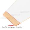 Motorcycle Motorbike Helmet Anti Fog UV Film Universal Clear Shield Visor Insert Lens
