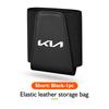 For KIA Car Leather Storage Pocket Seat Back Door Center Console Organizer Accessories K5 K2 Optima Soul Spectra Niro Cadenza