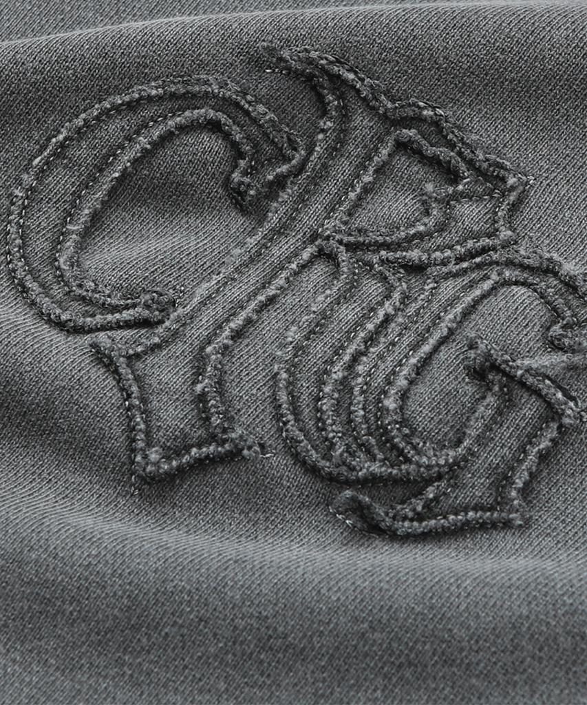 Logo Applique Hoodie Pigment Charcoal