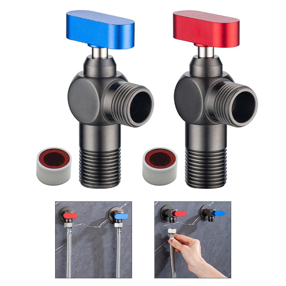 Mosiężny zawór kątowy o wysokim przepływie do podgrzewaczy wody 1/2 cala Bezpieczny Łatwa kontrola Zawór kulowy do podgrzewacza wody Zawór odcinający wodę do łazienki