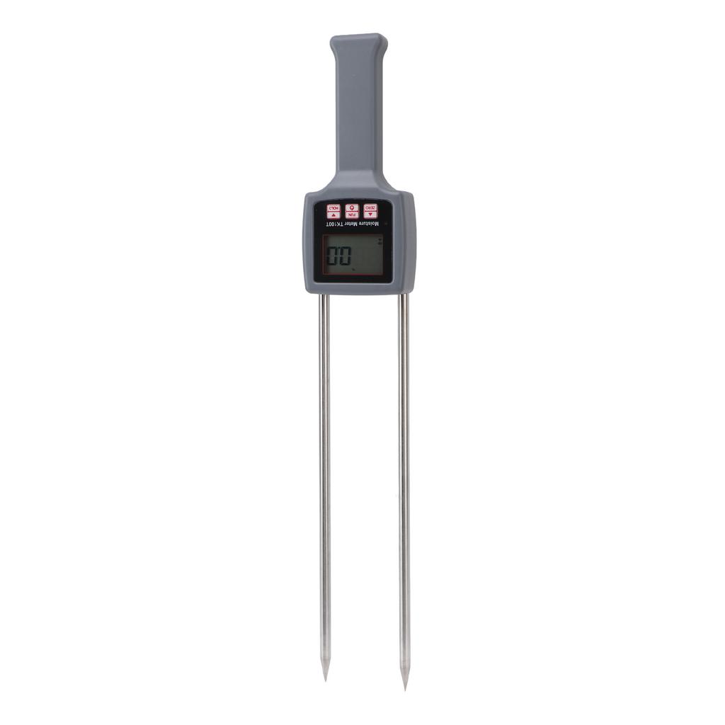 Portable Hay Moisture Meter Professional High Accuracy Handheld Digital Hay Moisture Tester for Herbal Cereal Straw