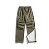 Men Fleece Lined Waterproof Windproof Outdoor Casual Straight Paratrooper Long Pants