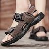Durable Non-Slip Men's Sandals with Buckle Strap for Hiking, Trekking, and Beach Activities - Perfect for Spring… More