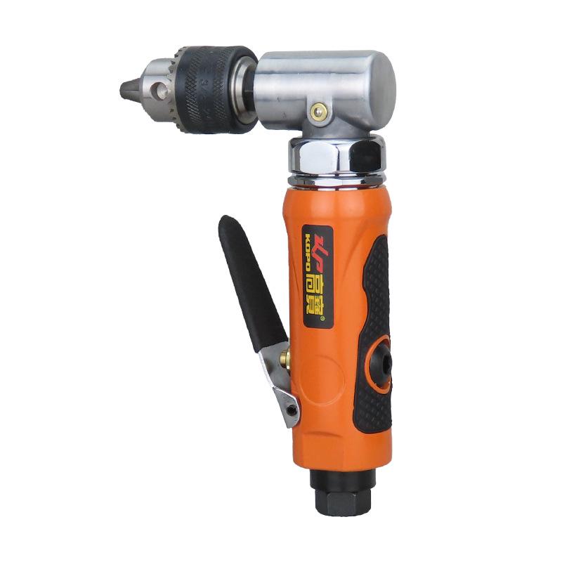Gaobao 1/4" Elbow Air Drill: 90° Pneumatic Drill, 6mm Lightweight Right Angle Pneumatic Drilling Tool.
