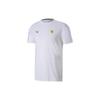 Scuderia Ferrari T7 Logo Print Crew Neck Pullover Casual Short Sleeve T-Shirt Men Tops White 596143-05