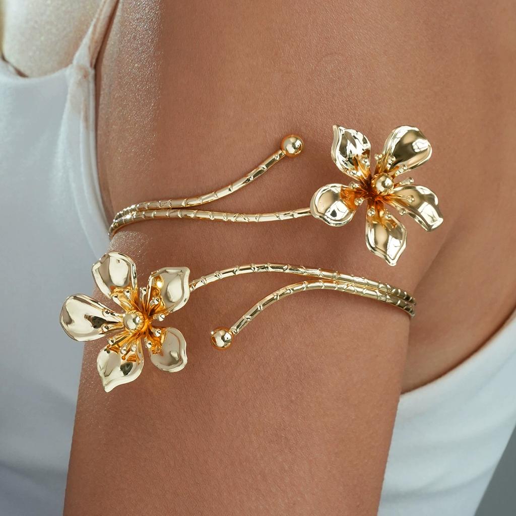 Minimalist Arm Cuff Arm Bracelet Upper Arm Geometric Armband Cuff Bangle Bracelets for Women Teen Girls Jewelry Gifts for Her