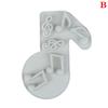 Molde de Silicona con Forma de Nota Musical Herramienta de Horneado de Resina para Cocina Molde de Hielo para Pastel y Chocolate DIY