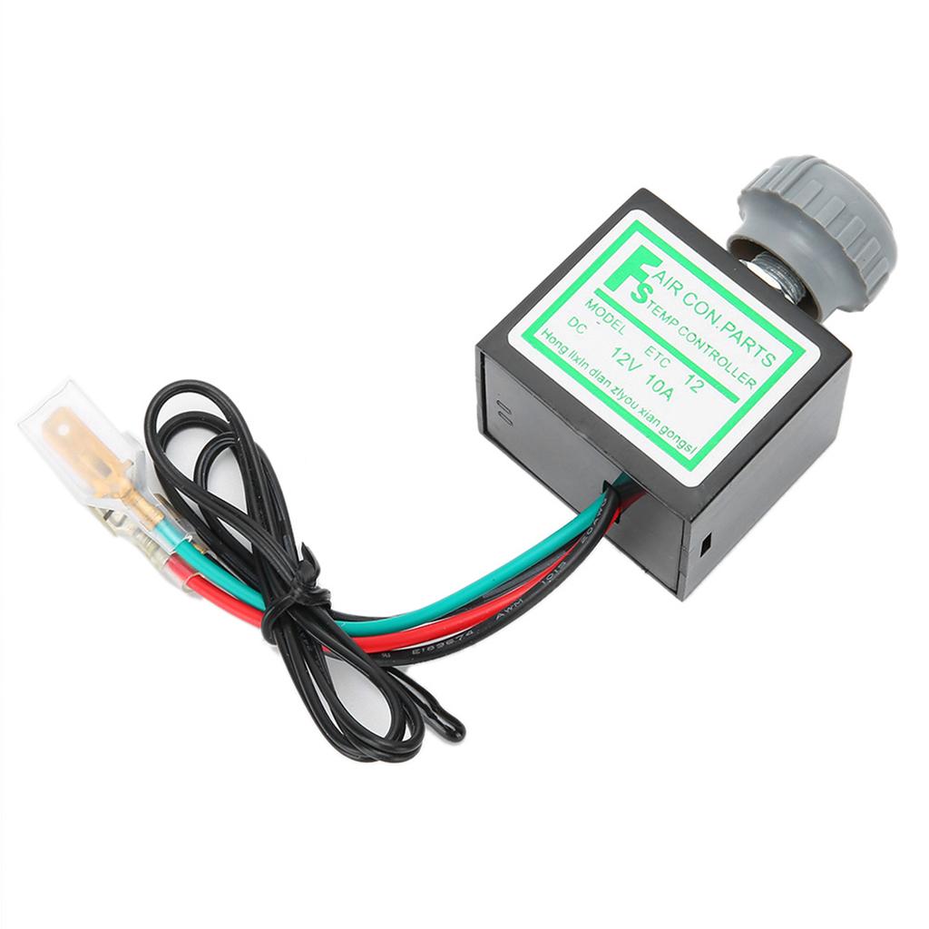 10A Auto Klimaanlage Elektronischer Thermostatschalter Temperaturregelung Auto Zubehör 12V