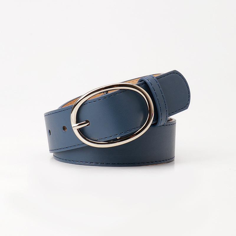 Leather Belt For Women With Alloy Buckle And Pu Material Stylish Casual Accessory For Office And Daily Wear