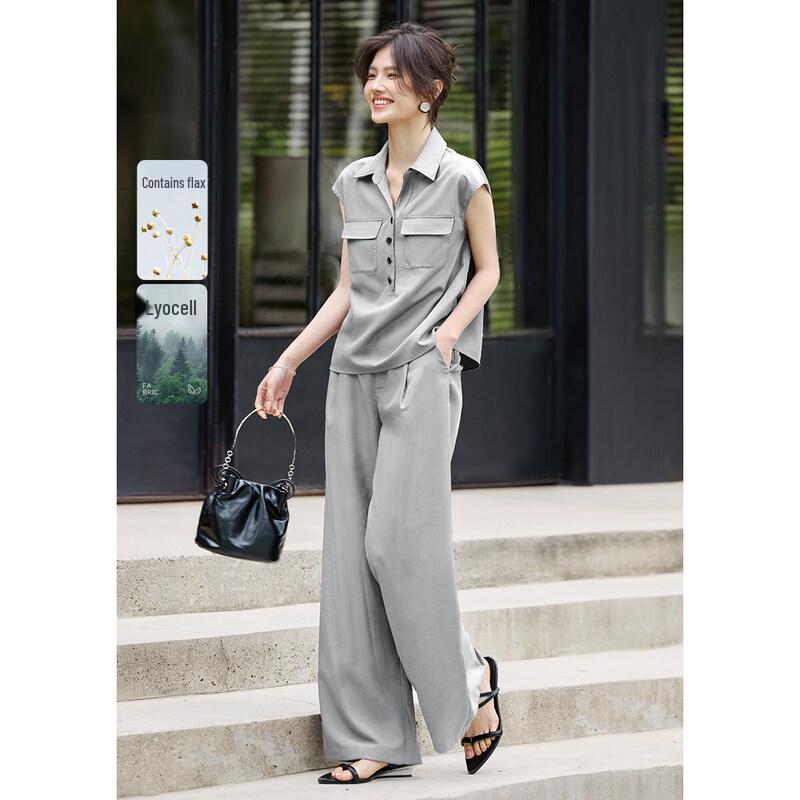 XWI Women s Lyocell Sleeveless Smart Casual Set L
