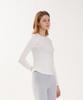 Cl Coco Clwt8097 Cozy Long Sleeve T-Shirt Ivory
