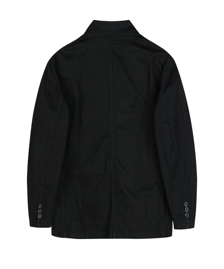 Youneedgarments Cotton Twill Newport Jacket (Black)
