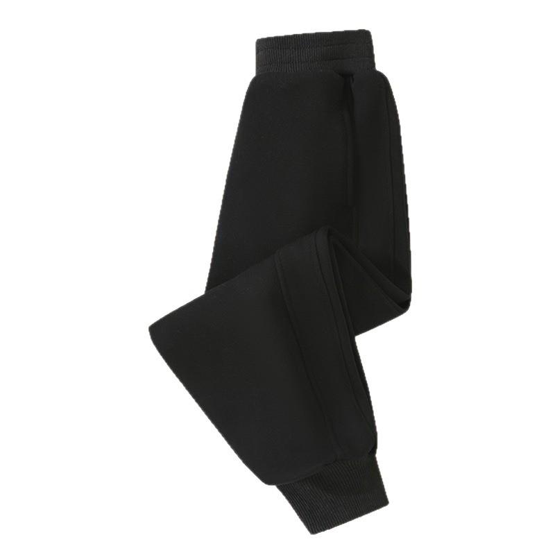 2026 New Thick Fleece-Lined Sports Joggers for Older Girls - Autumn/Winter Style