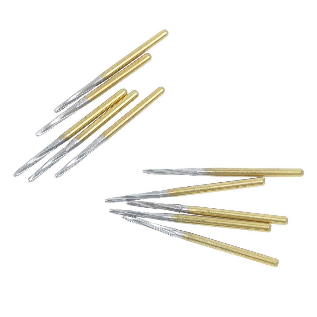 5 ks Série FG Zubní Endo Z Karbidové Vrtáčky Vrták Zekrya Extrakce Zubů Pro Vysokorychlostní Násadec Nástroj Zubního Lékaře