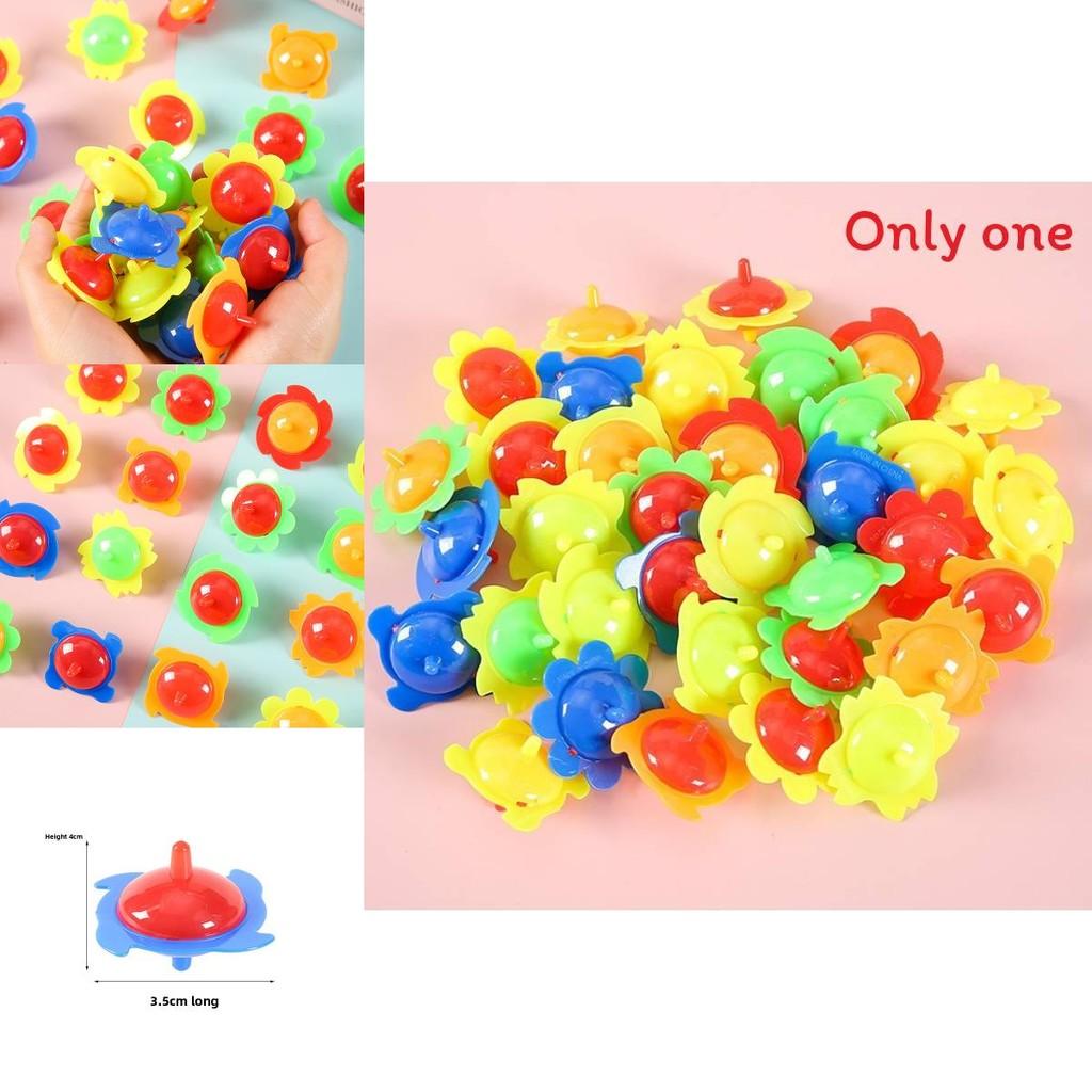 Colorful Handheld Spinning Top With Durable Plastic Material For Children