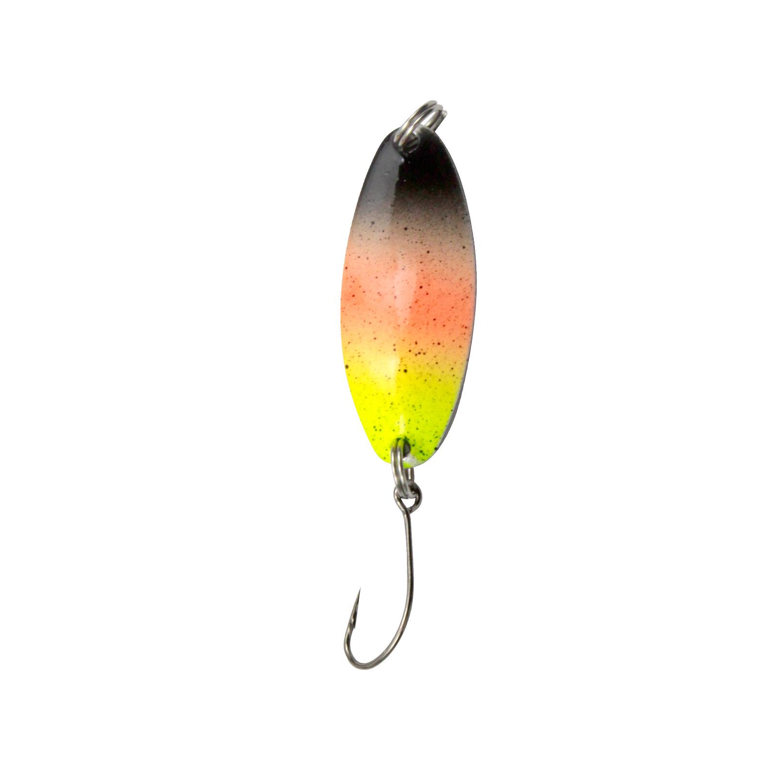 Hochwertiger Micro-Löffel-Spinner-Paillette für Grundfische Hartköder Angelzubehör Single Pack (XL Bag) yellow