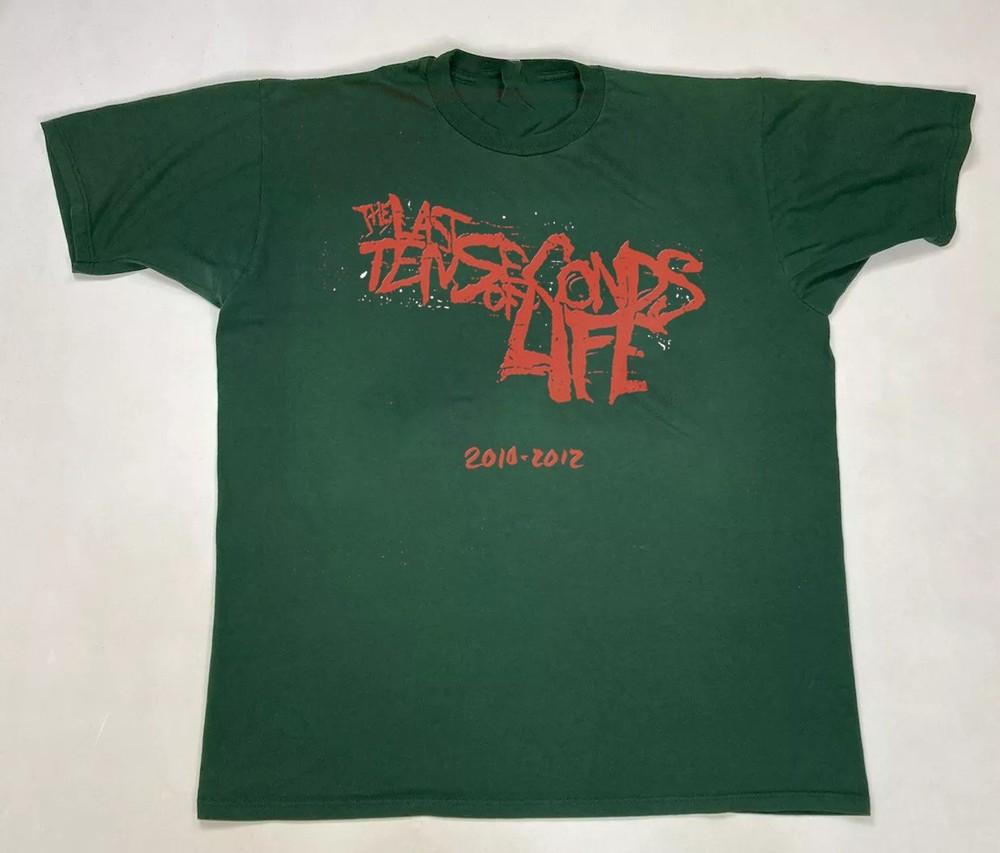 THE LAST TEN SECONDS OF LIFE Logo Green Cotton T-Shirt  CS047 Unisex T-Shirt S