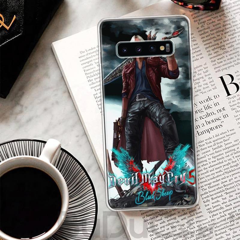 Game D-Devil May Cry 5 Cover For Samsung Galaxy S8 S9 Plus S10 Lite Note 8 9 10 Pro 20 Ultra S7 Edge M11 M21 M32 M51 Print Coque