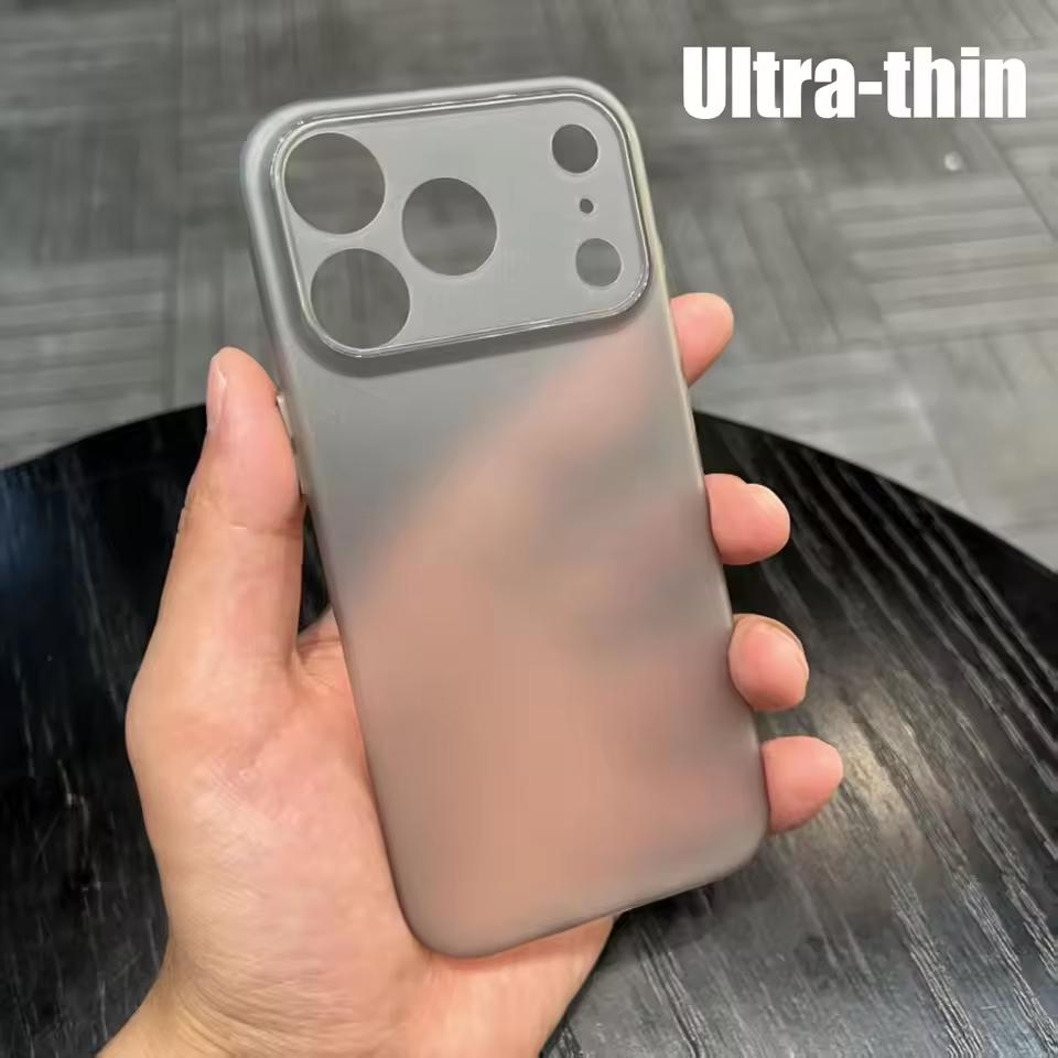 New Ultra Thin 0.2mm PP Matte Phone Case For Apple iphone 17 Air / 17 Pro/ 17 Pro Max Slim Cover for iphone 17Air Cases