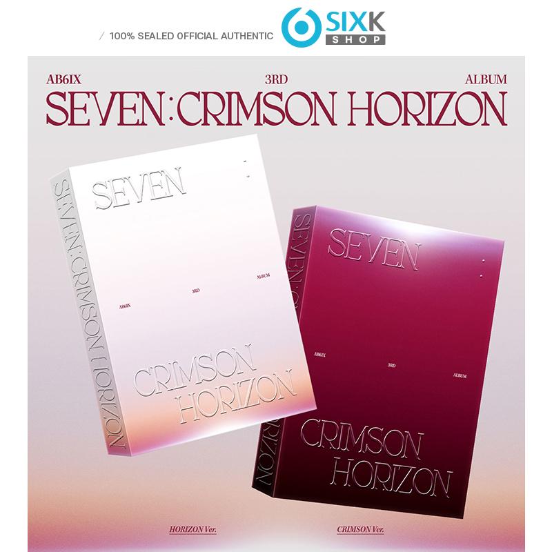 

[Pre-order] AB6IX 3rd Album - [SEVEN : CRIMSON HORIZON] [NO POB] RANDOM