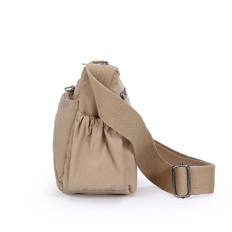 Mehrschichtige leichte Umhängetasche Damen Schultertasche Muttertasche für mittleres Alter