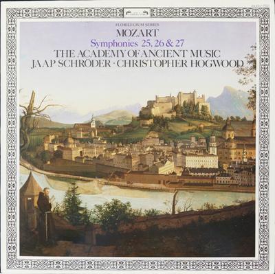 LP-skiva ACADEMY OF ANCIENT MUSIC, JAAP SCHR - Symfonier 25, 26 & 27 4144721 L'Oiseau-Lyre 1985 Europa Klassisk Begagnad