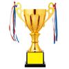 Gold Color Prize Cup Metal Model Award Trophy Champion Competition Competition Trophy  Soccer Games