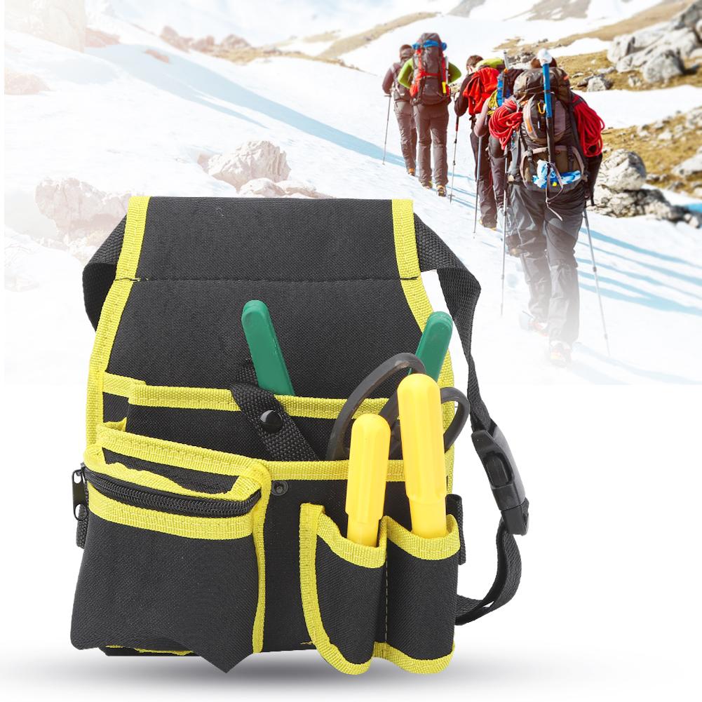 

Polyester Wear Resistant Multifunction Outdoor Tool Waist Bag Portable Hanging Pouch