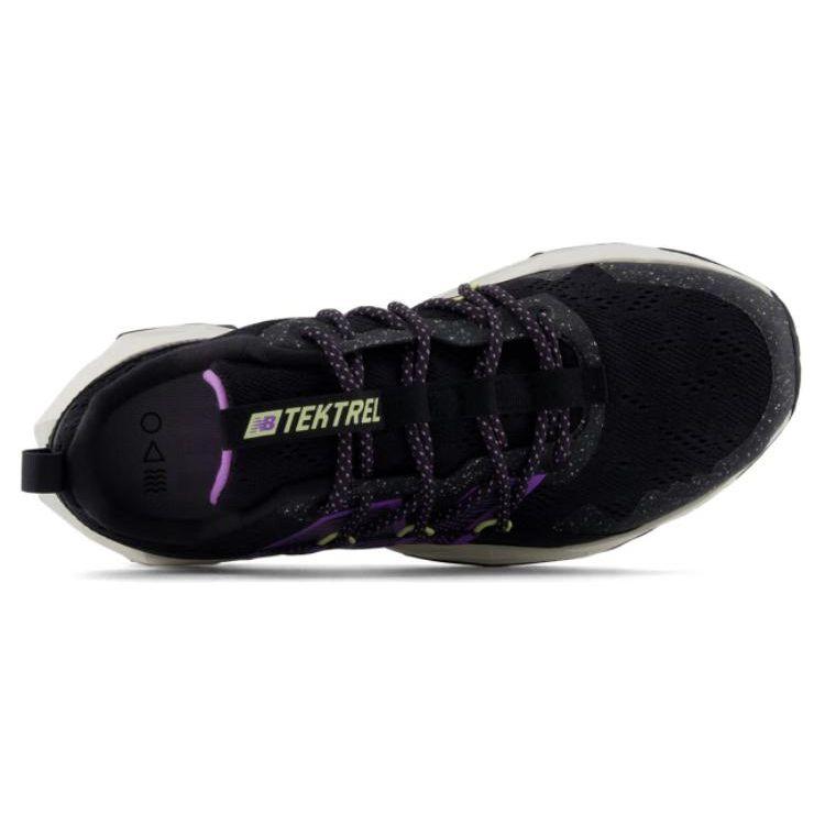 New Balance Nb Tektrel Comfortable Shock Absorption Durable Lightweight Low Top Running Shoes Women Running Shoes Black Purple WTTTRLK1