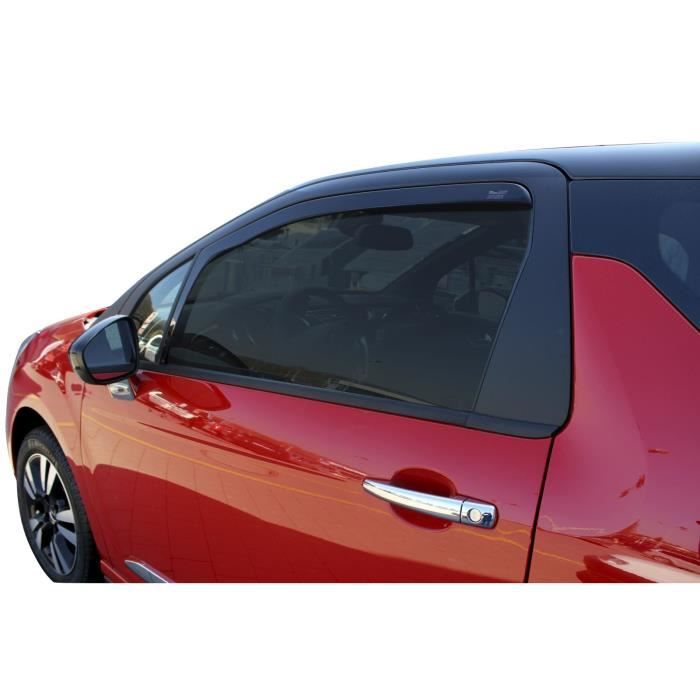 J&amp;J AUTOMOTIVE | Heko Deflecteurs d'air Déflecteurs de Vent Pour Citreon DS3 3P. Berlina 2010-2015