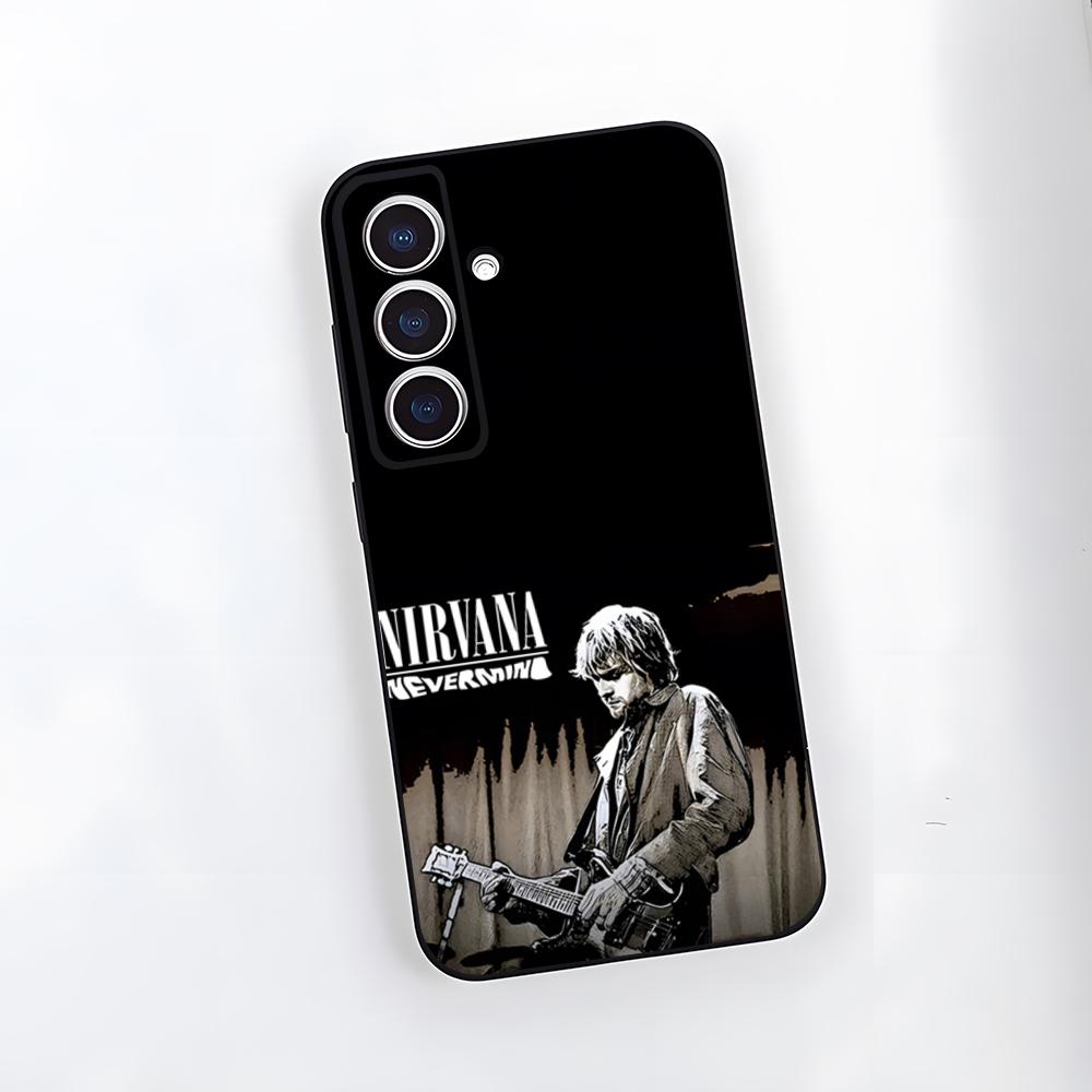 

Band Hot N-Nirvana Phone Case For Samsung S26 S25 Plus S20 S20 Plus S22 Ultra S23 FE S21 Plus S21 Ultra Soft Cover Samsung S23