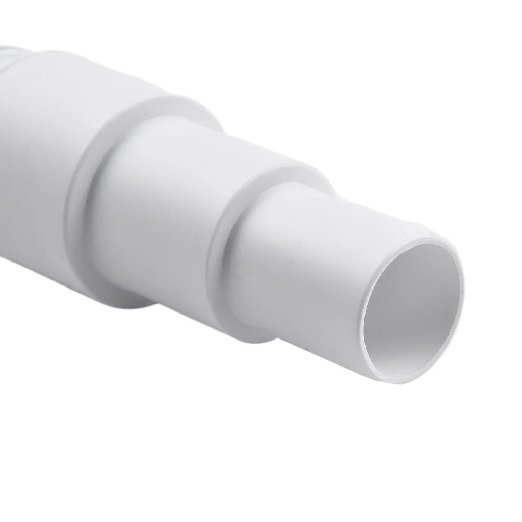 Connect Hose Waste Flush Pipe 1M Drain Hose Flexible Odorstop Pipe Accessories 50mm Chrome Cover Extendable For Shower