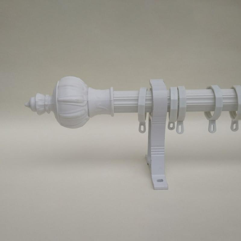 2 Adet Perde Çubuğu Dekoratif Başlık Roma Çubuğu Sızdırmazlık Perde Çubuğu Dekoratif Tıpa Roma Çubuğu Başlığı Ev Aksesuarları