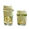 OLOEY Dual-Compartment Glass Bottle
