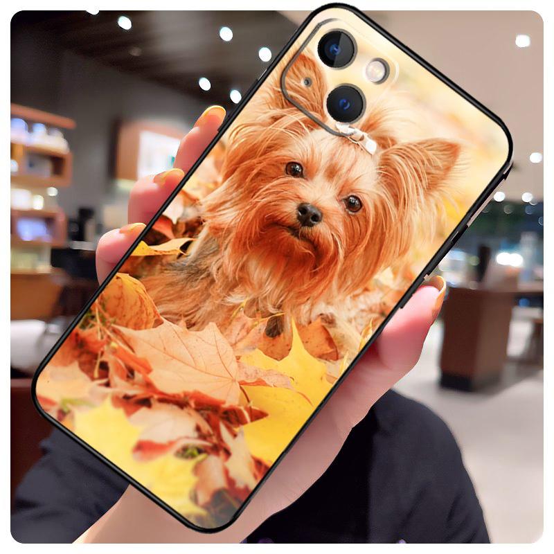 Mini Yorkshire Terrier Case For iPhone 14 Pro Max 16 15 11 12 13 17 Pro Max mini 15 16 Plus 16e 17 Air Phone Cover