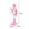 10 Inch Wooden Nutcracker Figure for Christmas Holiday Display