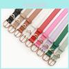 Womens Alloy Belt With Candy Color Pu Material For Casual Dresses And Skirts