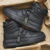 Men's Boots Casual Sneakers 2026 New Trend Designer Shoes for Men High Top Couple Skateboarding Shoes Warm Waterproof Snow Boots